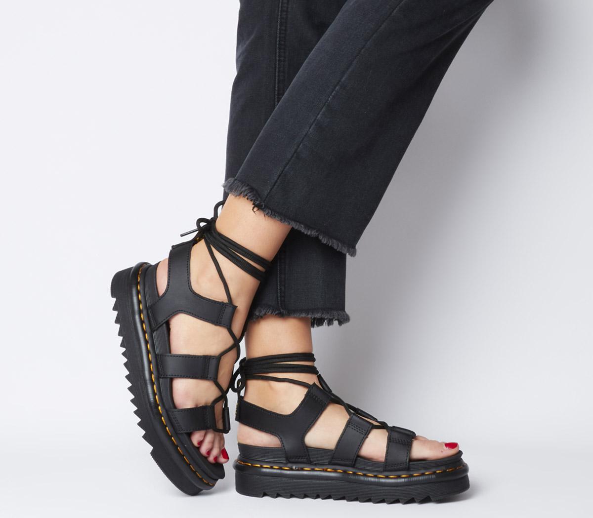 Lace up sandal