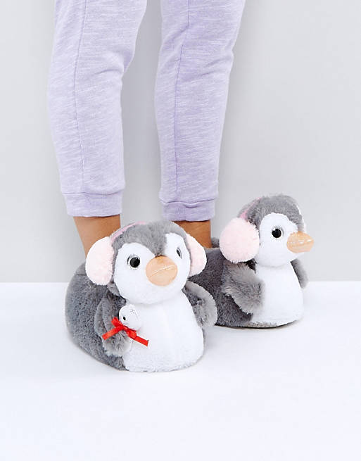 penguin slippers